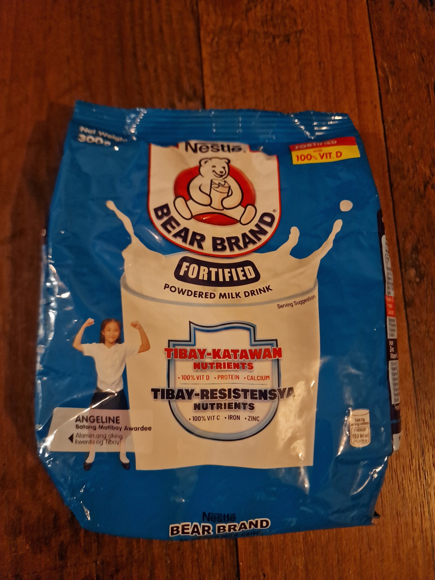 BEAR BRAND FORTIFIED FULL CREAM POWDERED MILK 300g