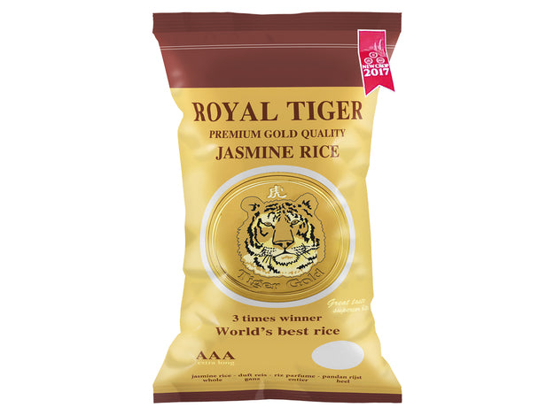 ROYAL TIGER JASMINE RICE SUPER PREMIUM ( HIGH GRADE AAA) 18KG