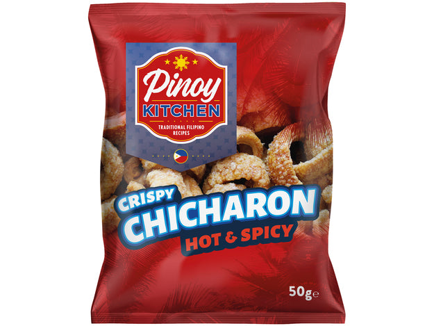 PINOY CHICHARON HOT&SPICY 50 gram