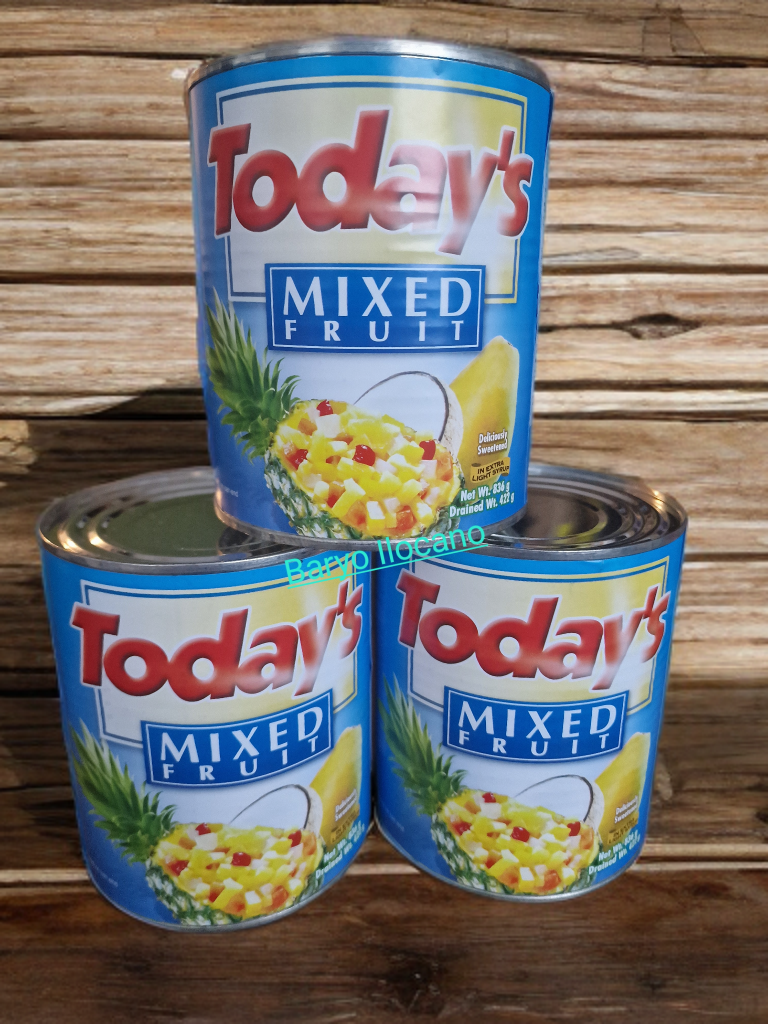 TODAY'S FRUIT COCKTAIL 836g