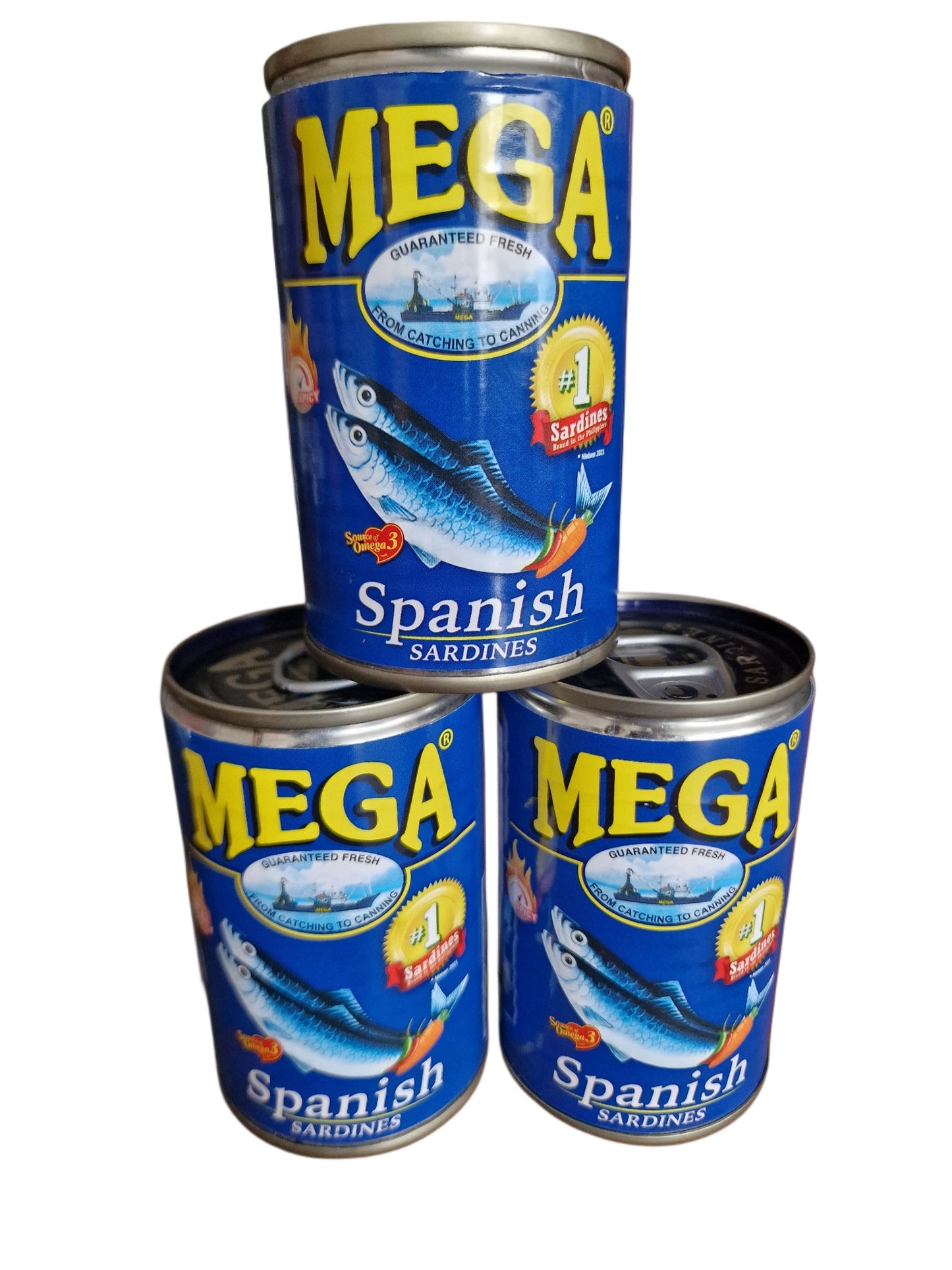 MEGA SARDINES SPANISH STYLE 155g