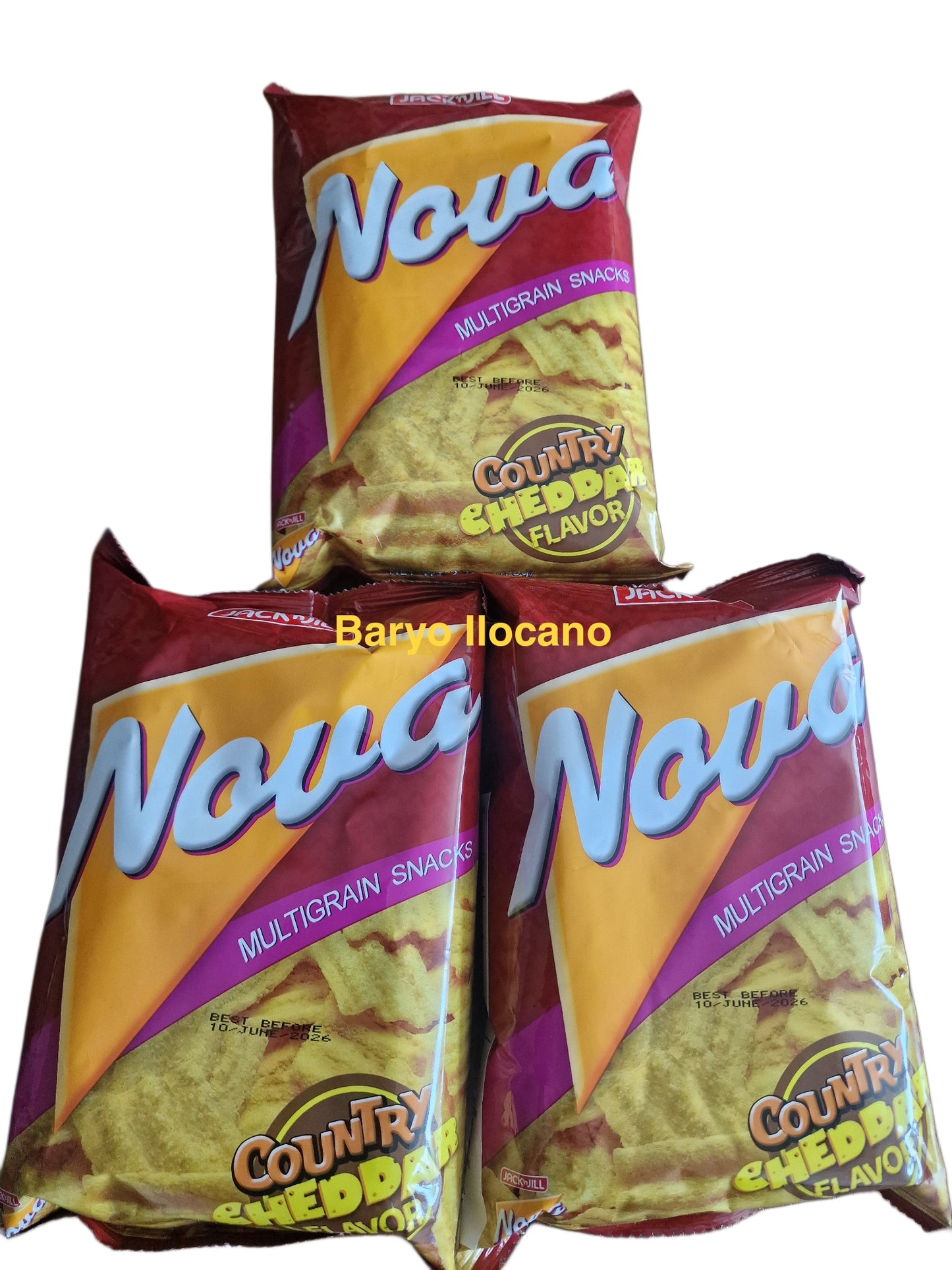 NOVA CHIPS CHEDDAR CHEESE FLAVOUR