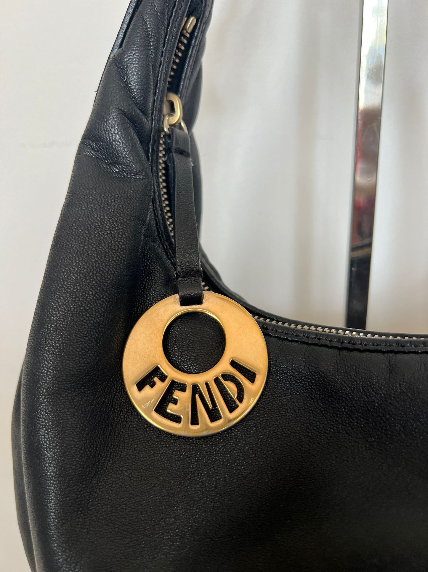 FENDI HOBO BAG GENUINE LEATHER