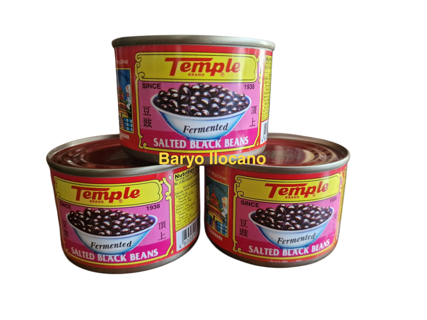 TEMPLE SALTED BLACK BEANS ( FERMENTED)