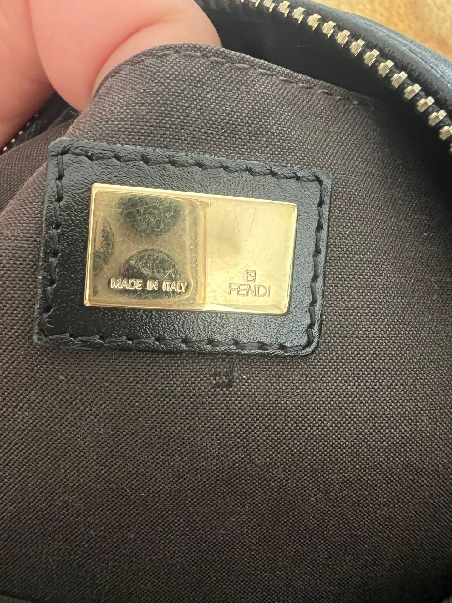 FENDI HOBO BAG GENUINE LEATHER