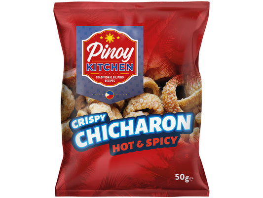 PINOY CHICHARON HOT&amp;SPICY 50 gram