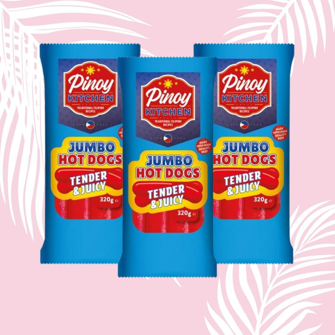 PINOY KITCHEN JUMBO HOTDOGS TENDER&JUICY 320g