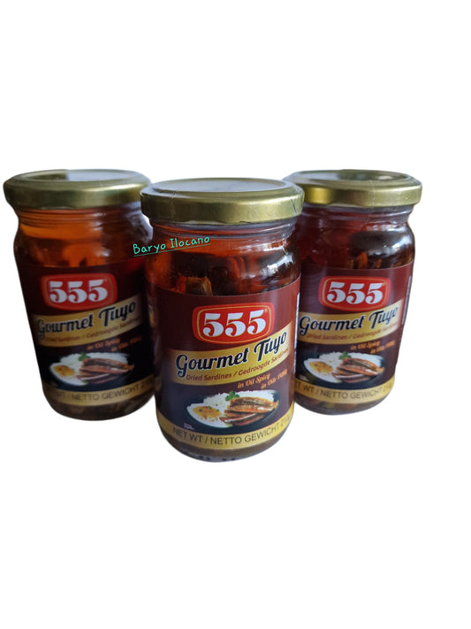 555 GOURMET TUYO IN OIL 210g