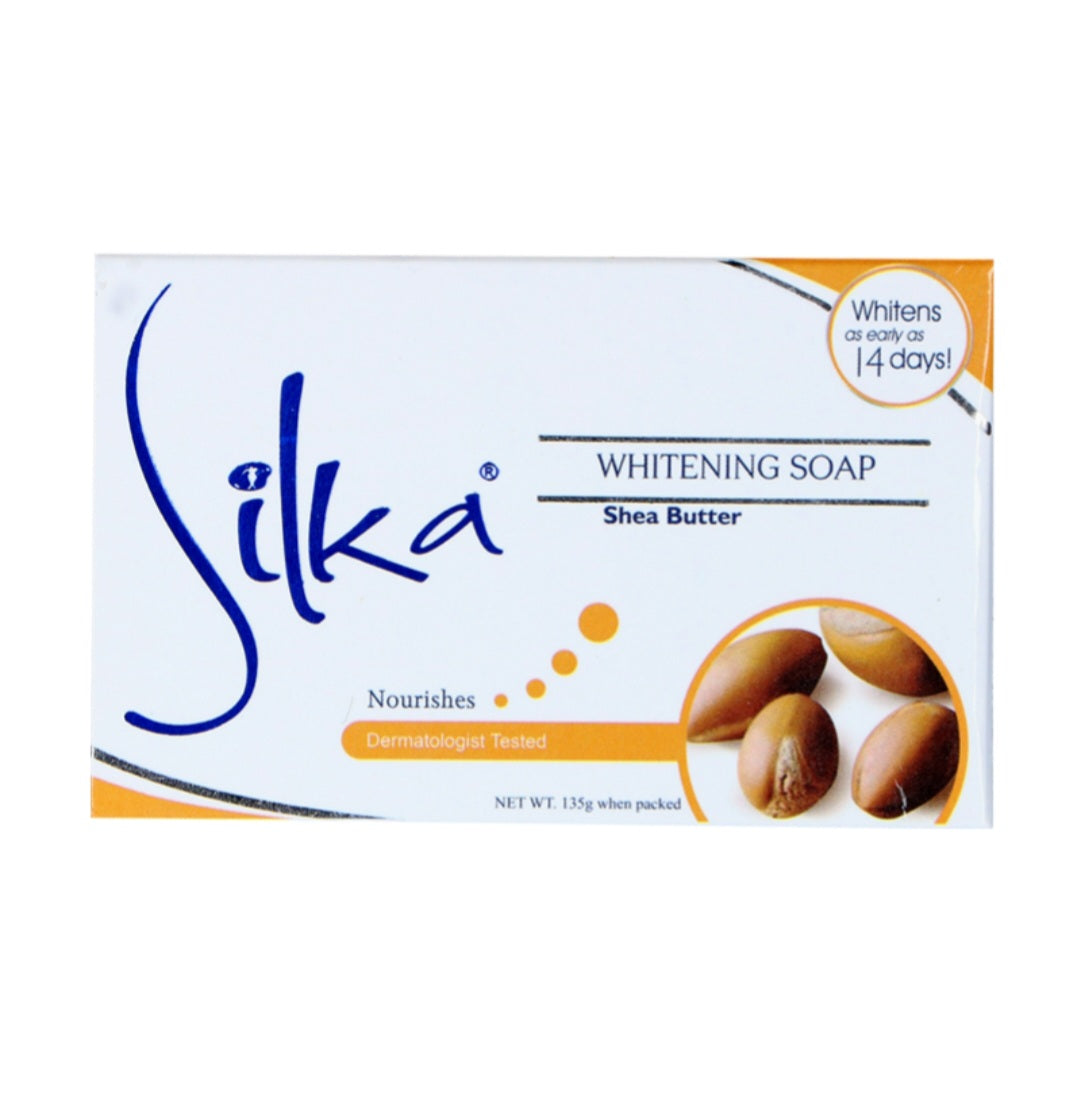 SILKA SHEA BUTTER WHITENING SOAP 135g