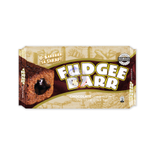 FUDGEE REEP CHOCOLADE ZACHTE CAKE 10st X 40gram