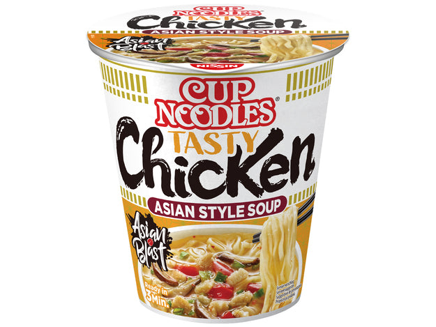 NISSIN CUP NOODLES CHICKEN ASIAM STYLE SOUP