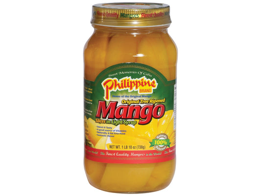 PHILIPPINE BRAND FRESH MANGO SLICES 738g