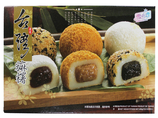 JAPANESE MOCHI ASSORTED 450g 15pcs