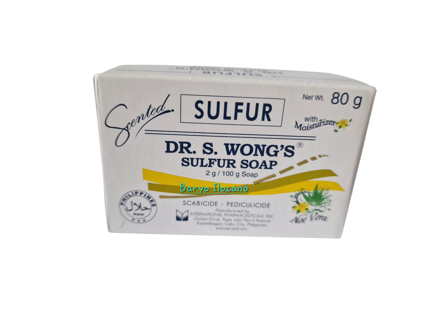 DR WONG SULFUR SOAP 80g