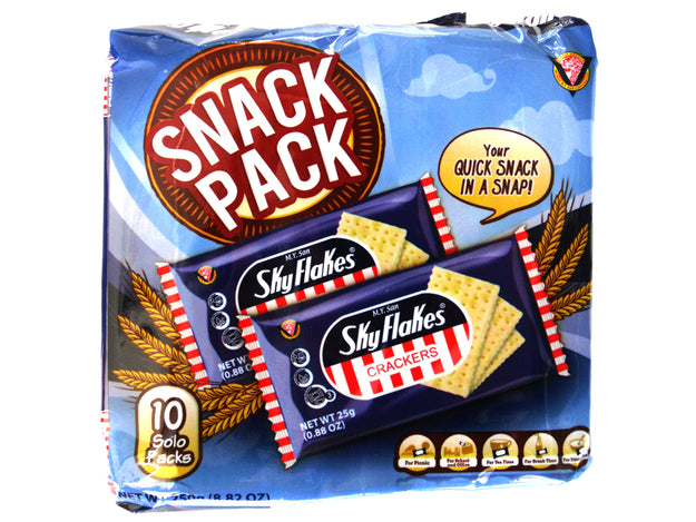 SKY FLAKES CRACKER SNACK PACK