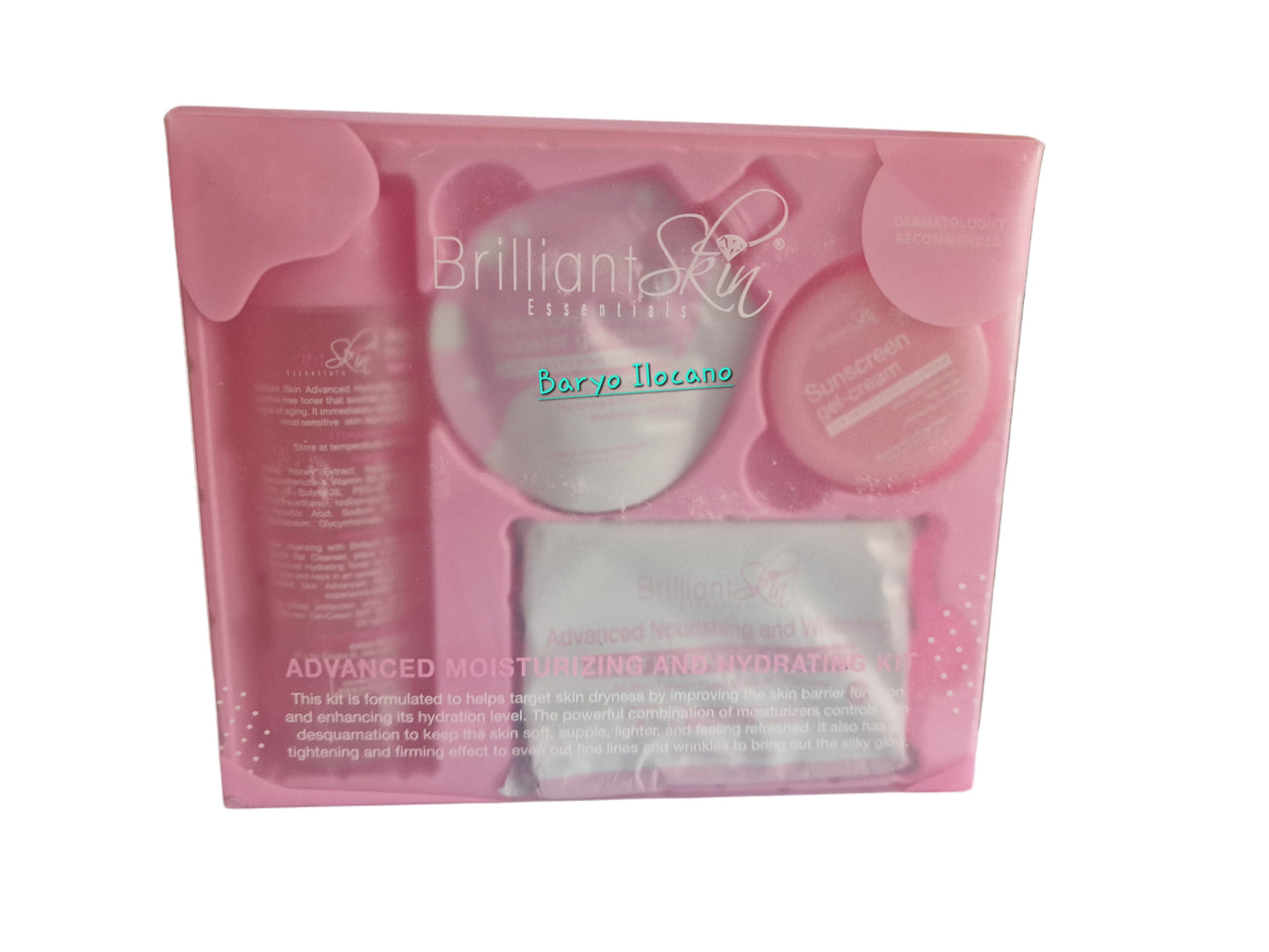 BRILLIANT SKIN MOISTURIZING AND HYDRATING FACIAL SET