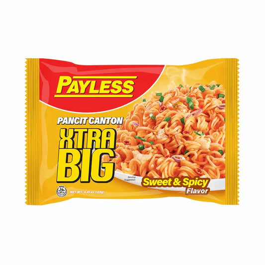 PAYLESS PANCIT CANTON XTRA BIG SWEET & SPICY 125g