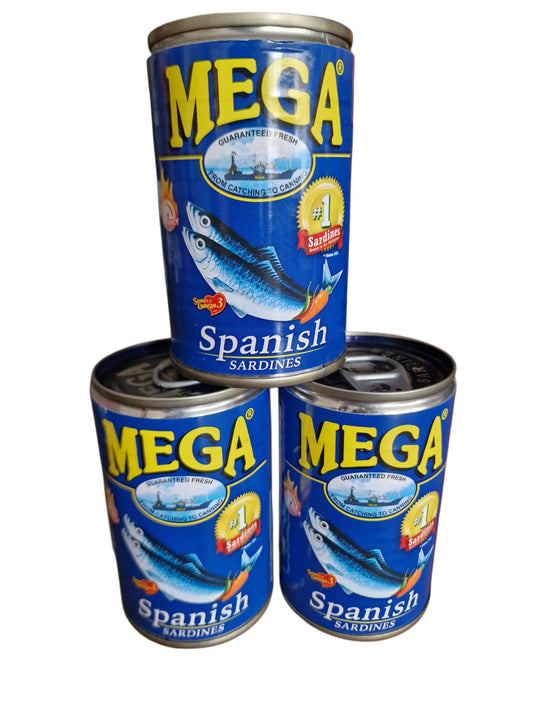 MEGA SARDINES SPANISH STYLE 155g