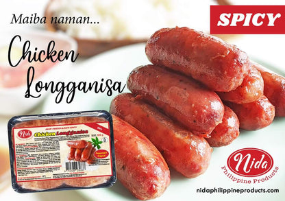 NIDA CHICKEN LONGGANISA 500g