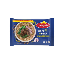 LUCKY ME BEEF NA BEEF NOODLES NIEUWE LOOK