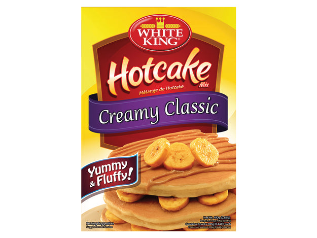 WHITE KING HOTCAKE AND WAFFLE MIX CREAMY CLASSIC ( Pancake & Waffle )