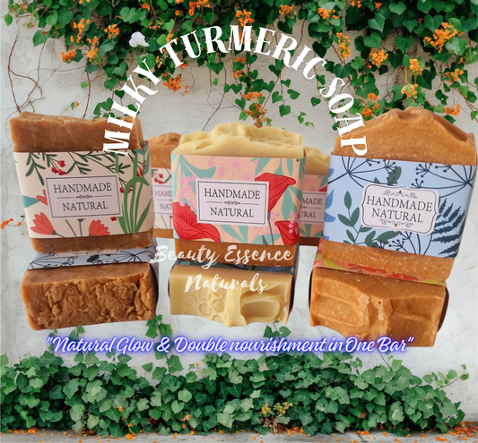 MILKY TURMERIC SOAP approx 140g (PRE-ORDER) Introductory price