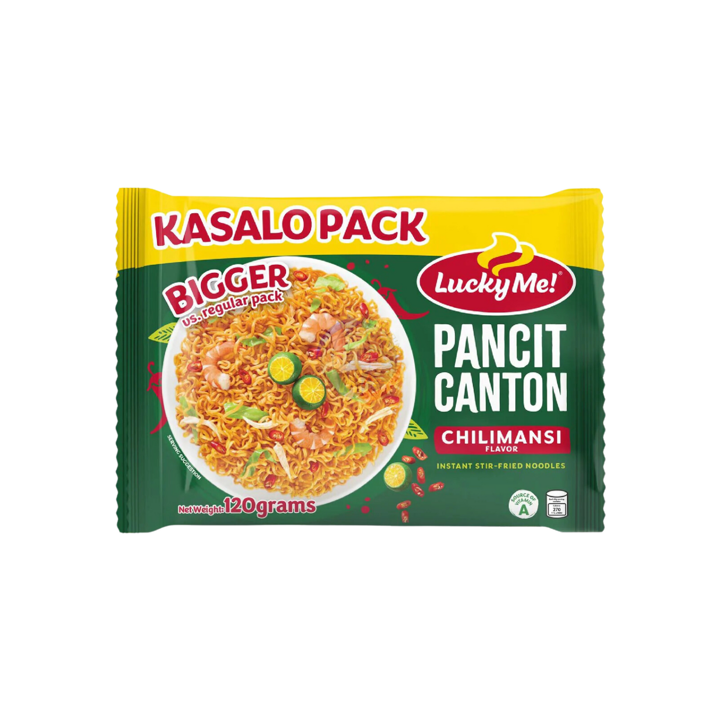 LUCKY ME PANCIT CANTON CHILLIMANSI KASALO PACK 120g