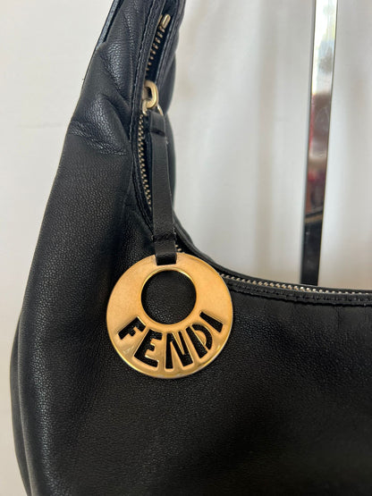 FENDI HOBO BAG GENUINE LEATHER