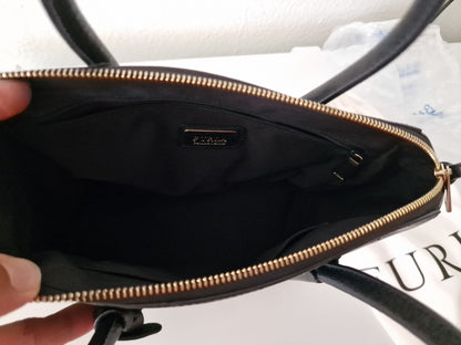 FURLA GENUINE LEATHER HANDBAG ( MADE IN ITALY 100% ORIGINAL)