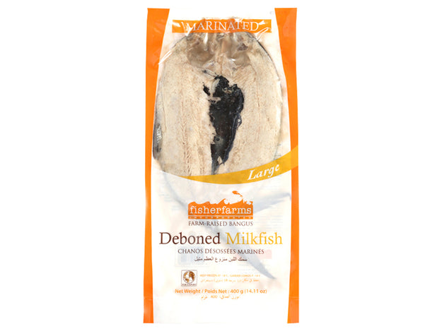 DEBONNED MARINATED BANGUS 400g ( Marinated Milkfish) LARGE