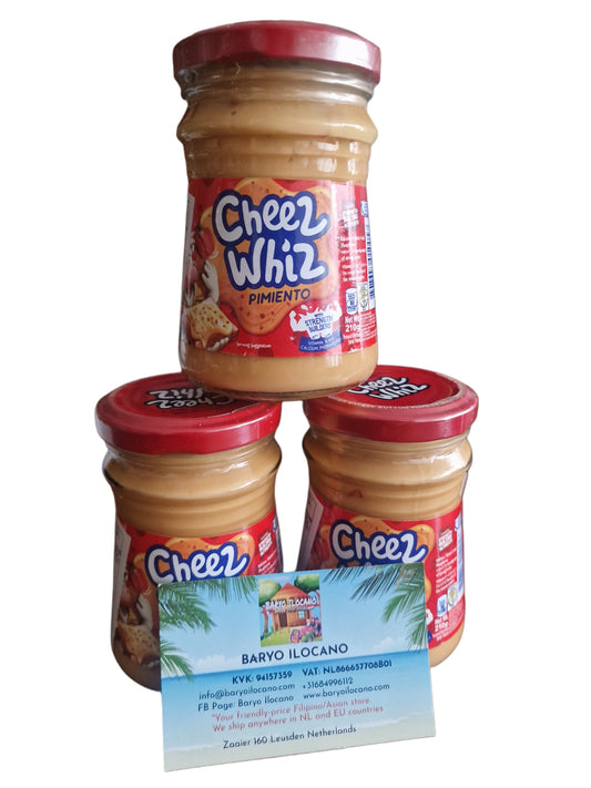 KRAFT CHEEZ WHIZ SPREAD PIMIENTO 210g