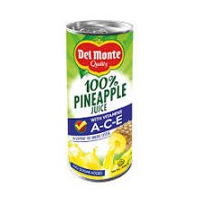 DEL MONTE 100% ANANASSAP 220ml