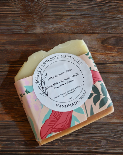 MILKY TURMERIC SOAP approx 140g (PRE-ORDER) Introductory price