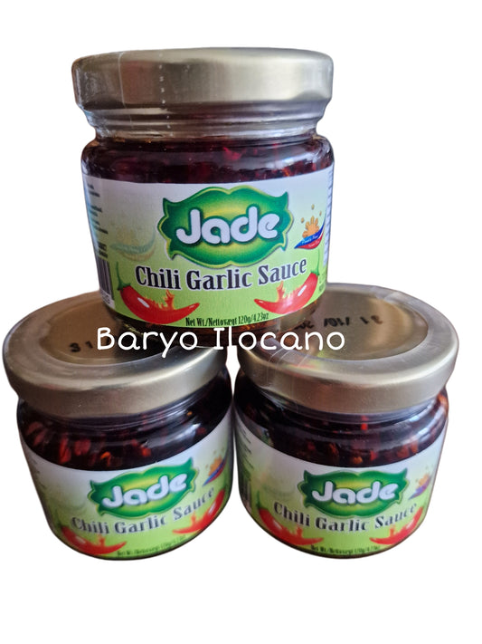 JADE ILOCANO BLEND CHILLI GARLIC SAUCE 120g