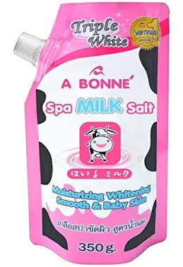 A BONNE SPA MILK SALT BODY SCRUB 350grams